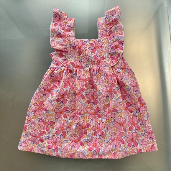 NWT - Zara Kids - JACQUARD PRINT DRESS - 2T - Picture 4 of 6